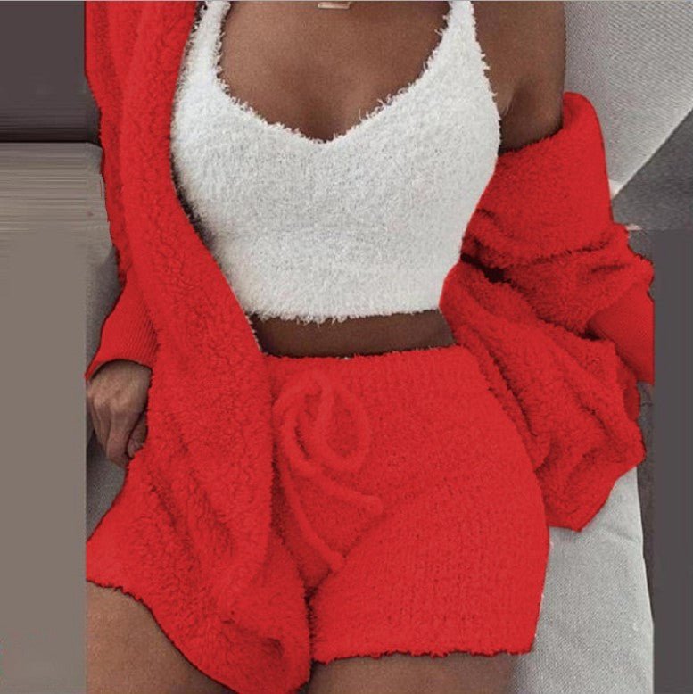Winter Sexy Women Home Wear Suit - AmiraMart