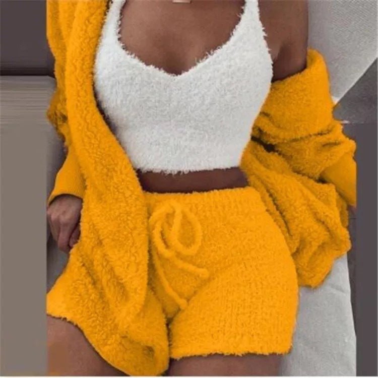 Winter Sexy Women Home Wear Suit - AmiraMart