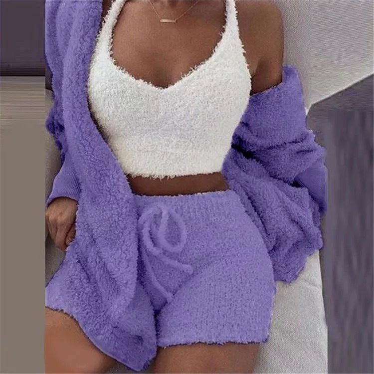Winter Sexy Women Home Wear Suit - AmiraMart