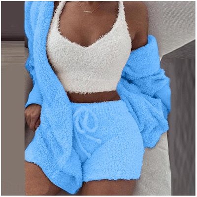 Winter Sexy Women Home Wear Suit - AmiraMart