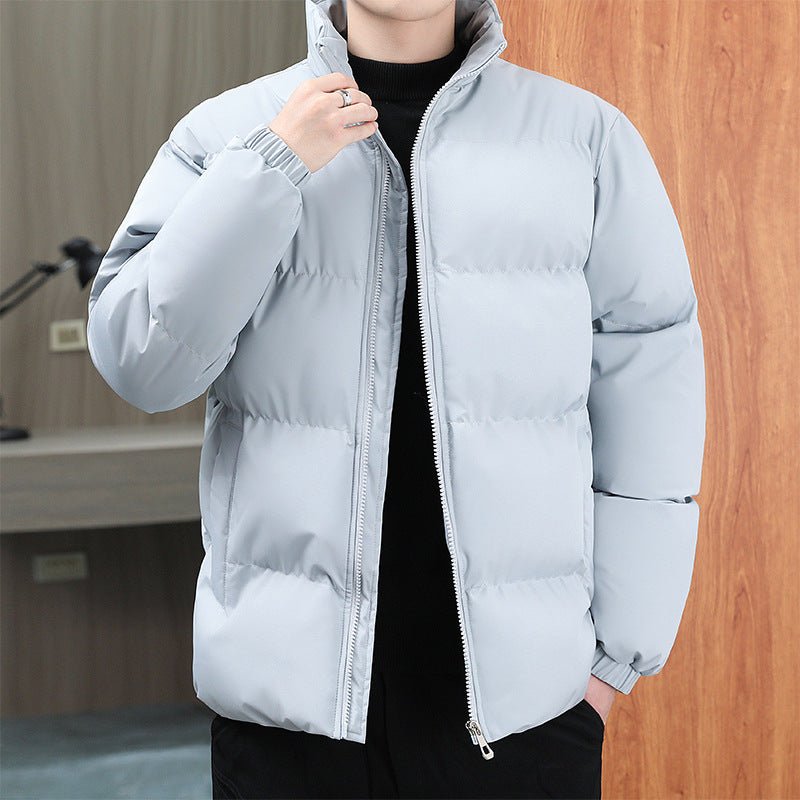 Winter Stand - collar Cotton Coat - AmiraMart