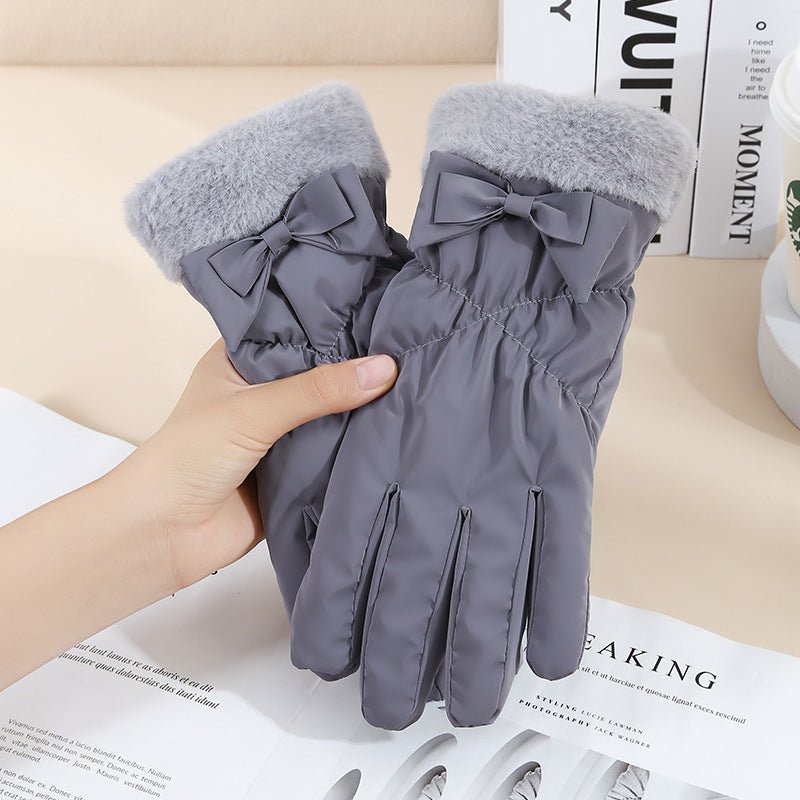 Winter Women's Touch Screen Fleece - lined Thickened Warm Gloves - AmiraMart