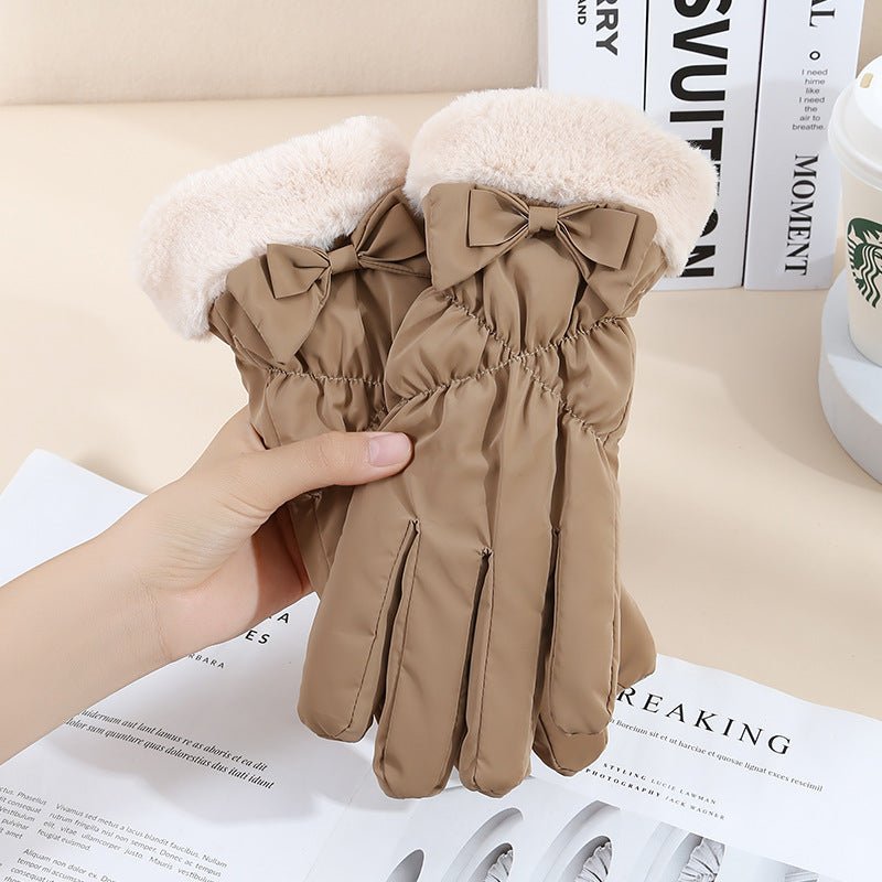Winter Women's Touch Screen Fleece - lined Thickened Warm Gloves - AmiraMart