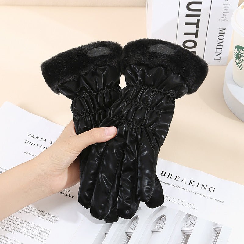 Winter Women's Touch Screen Fleece - lined Thickened Warm Gloves - AmiraMart