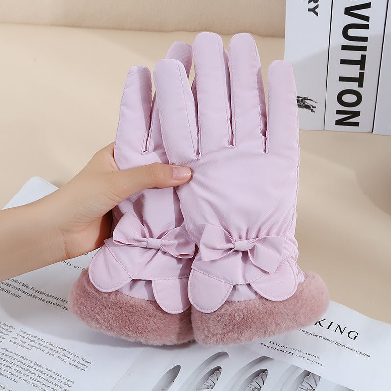 Winter Women's Touch Screen Fleece - lined Thickened Warm Gloves - AmiraMart