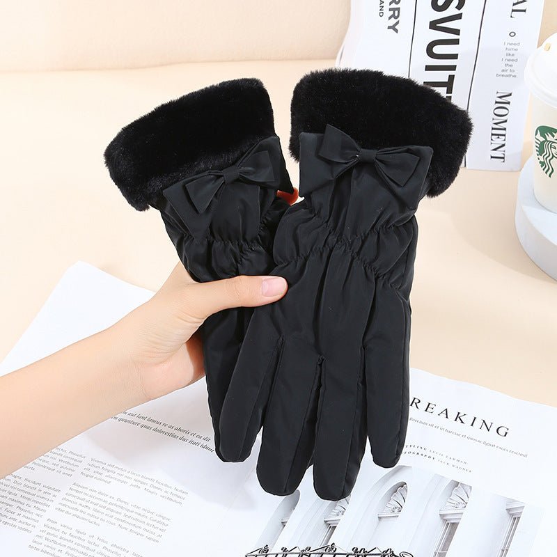 Winter Women's Touch Screen Fleece - lined Thickened Warm Gloves - AmiraMart