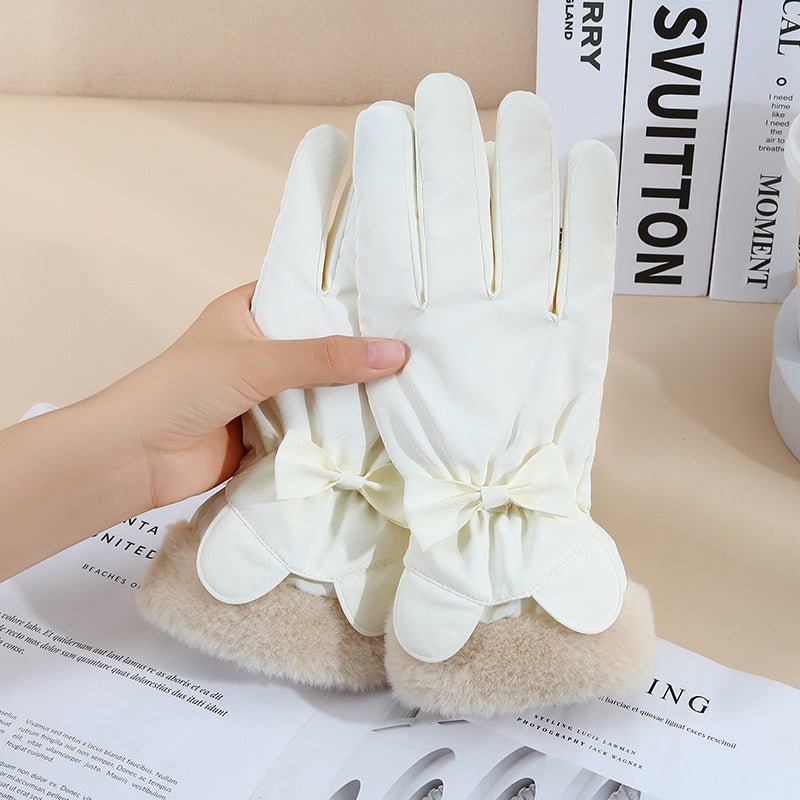 Winter Women's Touch Screen Fleece - lined Thickened Warm Gloves - AmiraMart