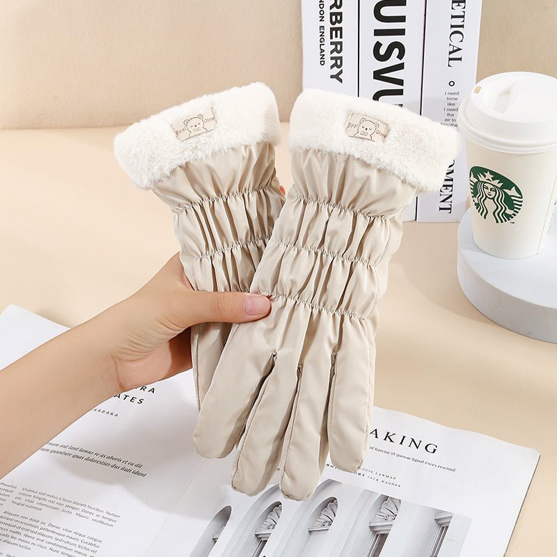 Winter Women's Touch Screen Fleece - lined Thickened Warm Gloves - AmiraMart