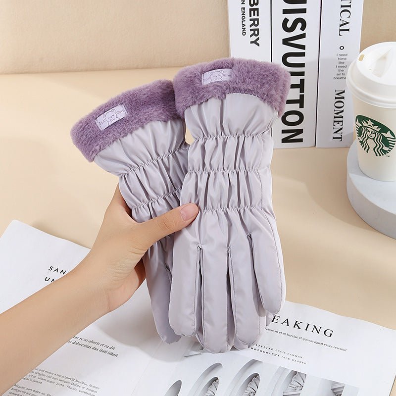 Winter Women's Touch Screen Fleece - lined Thickened Warm Gloves - AmiraMart