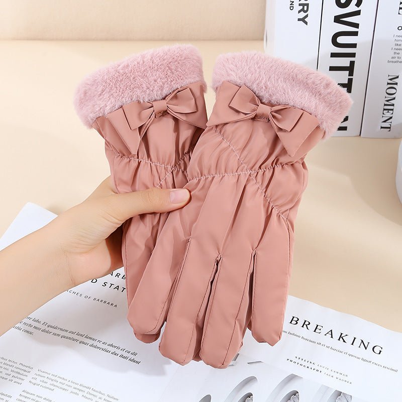 Winter Women's Touch Screen Fleece - lined Thickened Warm Gloves - AmiraMart