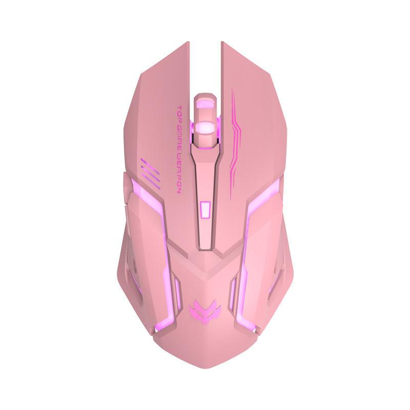 Wireless Charging Silent Gaming Mouse Machinery - AmiraMart