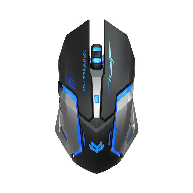 Wireless Charging Silent Gaming Mouse Machinery - AmiraMart