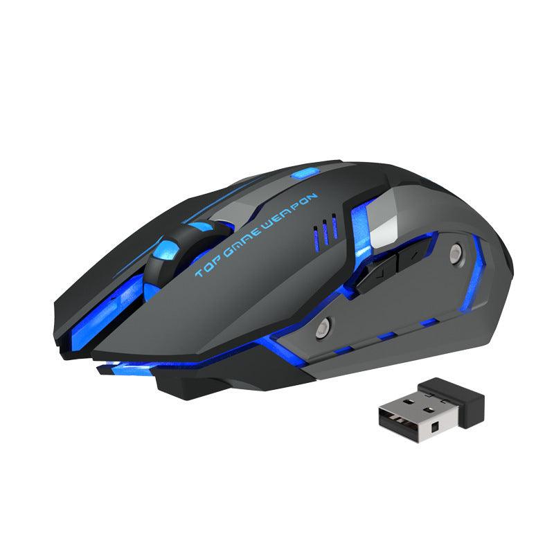 Wireless Charging Silent Gaming Mouse Machinery - AmiraMart