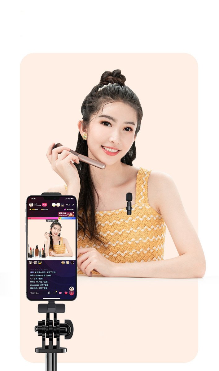 Wireless Lavalier Noise Reduction Microphone - AmiraMart