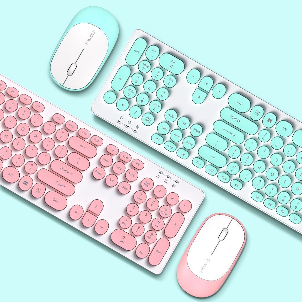 Wireless Set Keyboard And Mouse - AmiraMart