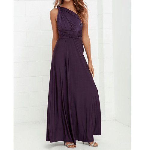 Women Bandage Convertible Boho Maxi Dress - AmiraMart