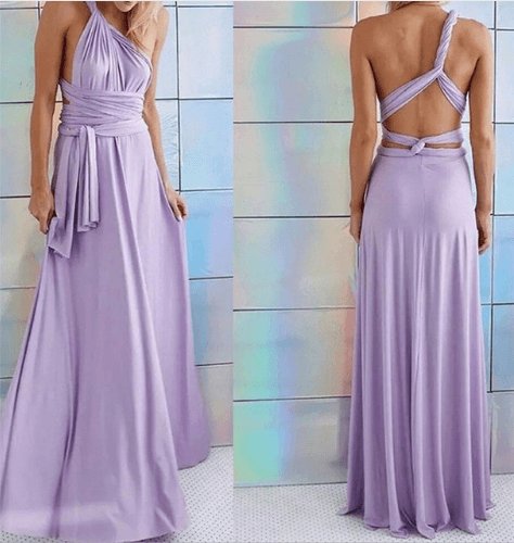 Women Bandage Convertible Boho Maxi Dress - AmiraMart