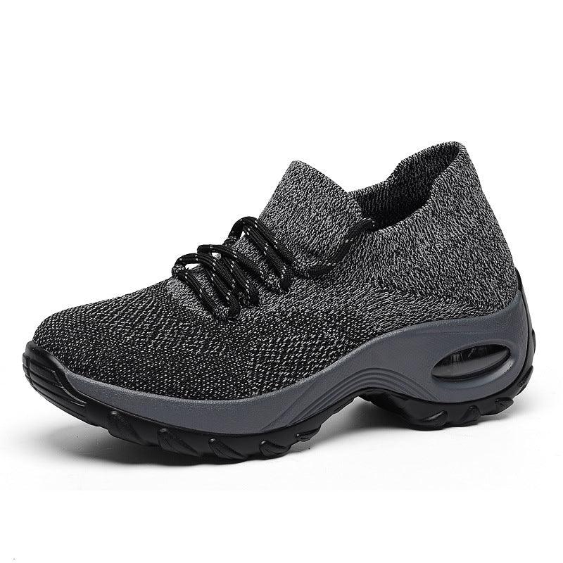 Women flying knit socks shoes - AmiraMart