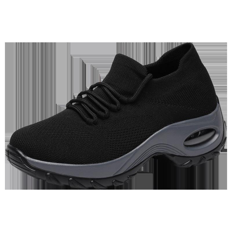 Women flying knit socks shoes - AmiraMart