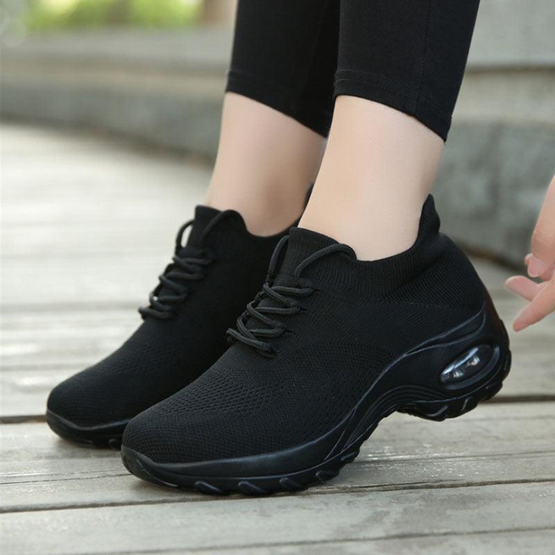 Women flying knit socks shoes - AmiraMart