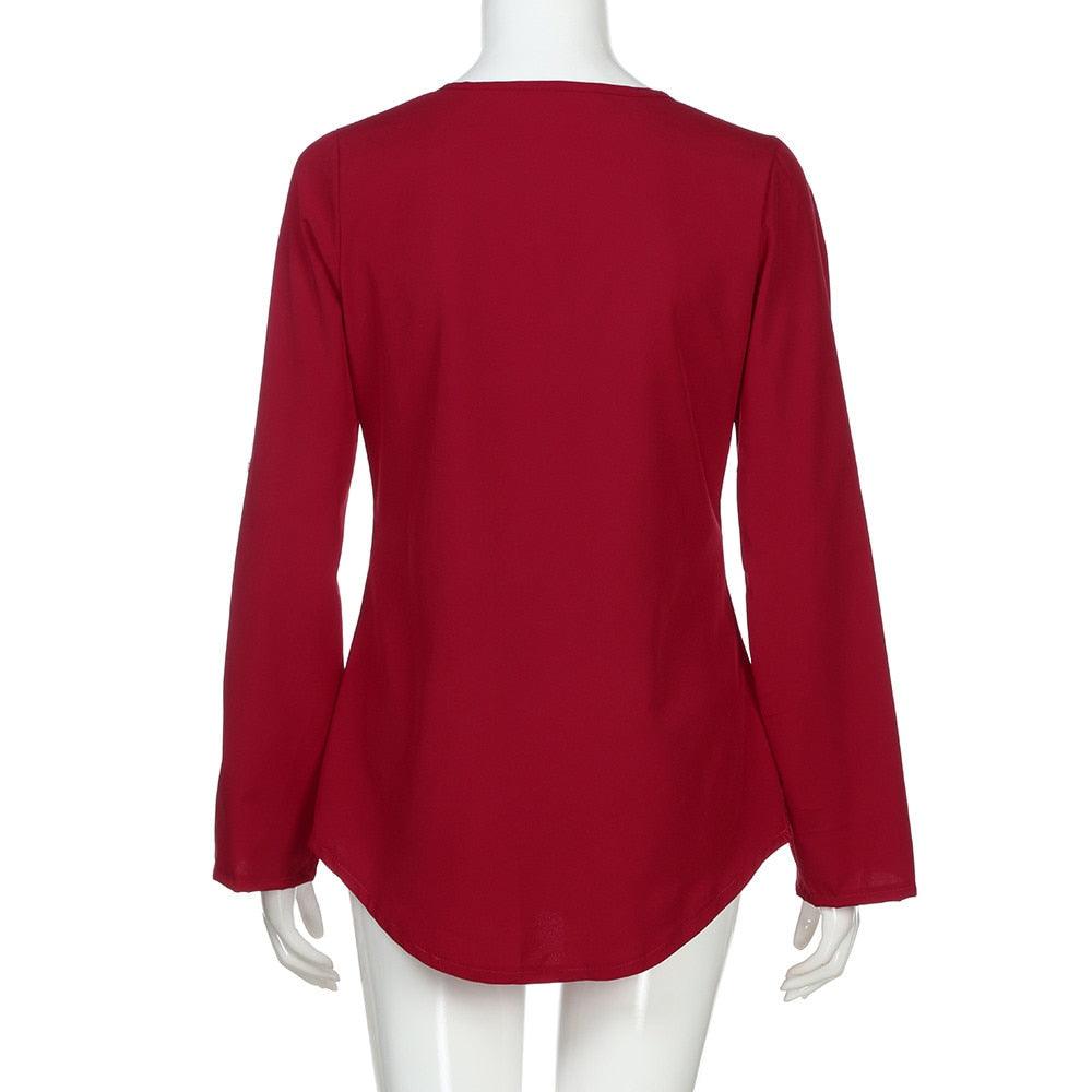 Women Short Sleeve Loose Tops - AmiraMart