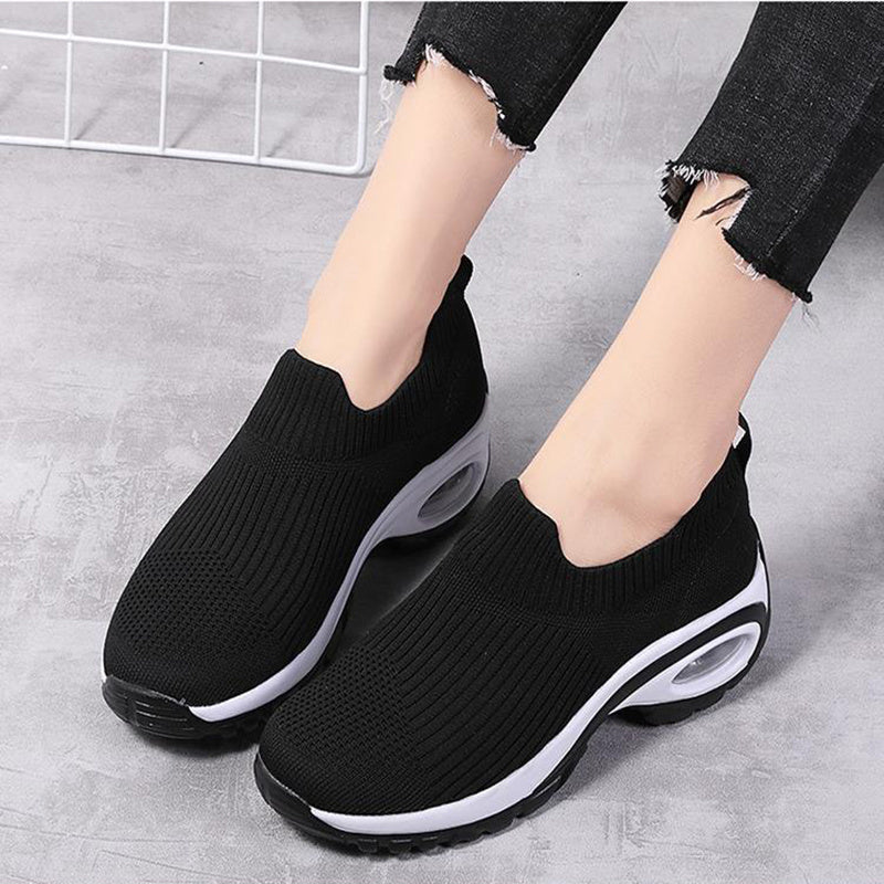 Women’s Air Cushion Sneakers – Breathable Running Shoes - AmiraMart
