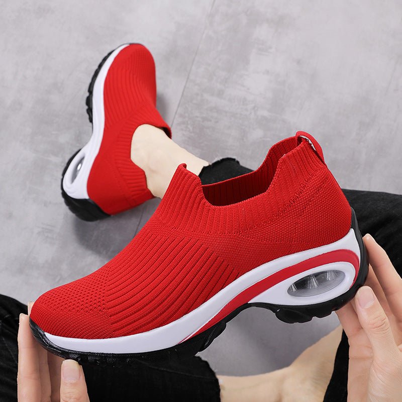 Women’s Air Cushion Sneakers – Breathable Running Shoes - AmiraMart