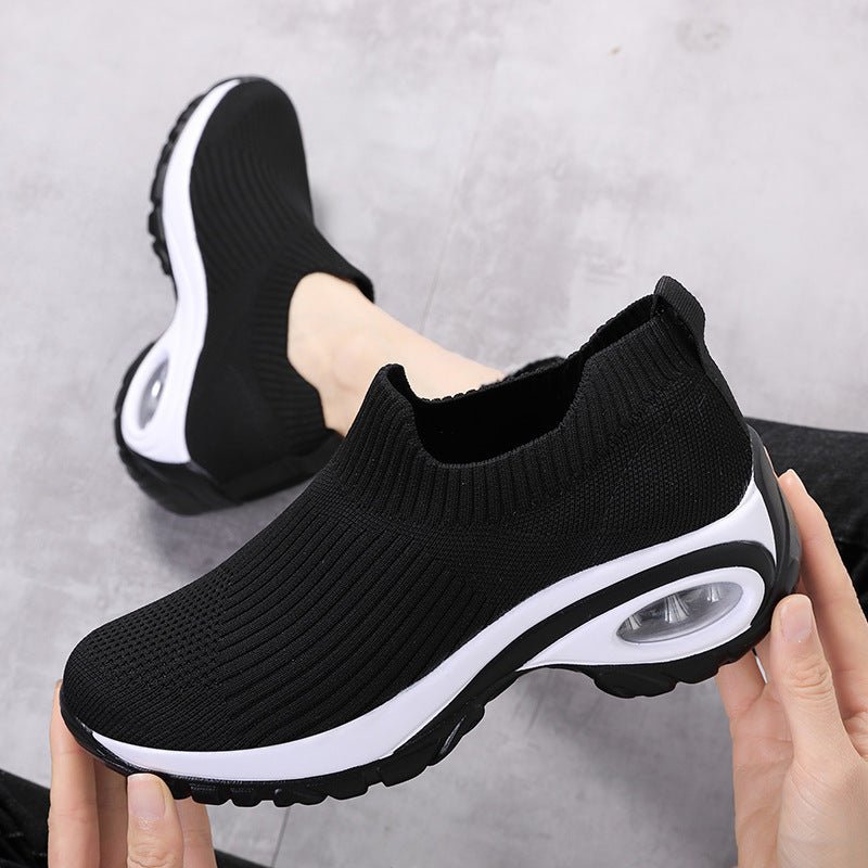 Women’s Air Cushion Sneakers – Breathable Running Shoes - AmiraMart