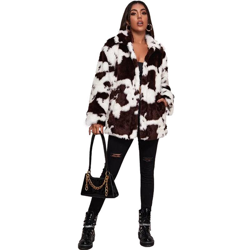 Women's Autumn And Winter Leisure Jacket Loose - AmiraMart