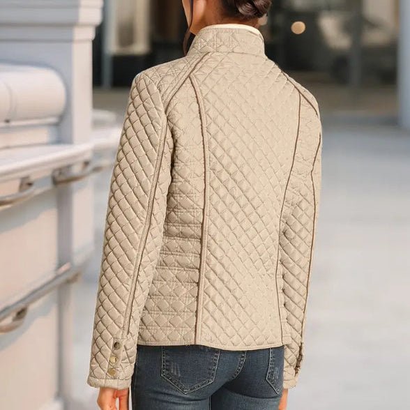 Women's Autumn And Winter Warm Lightweight Jacket With Pockets - AmiraMart