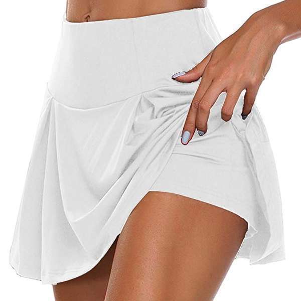 Women's Fake Two - Piece Leggings - AmiraMart