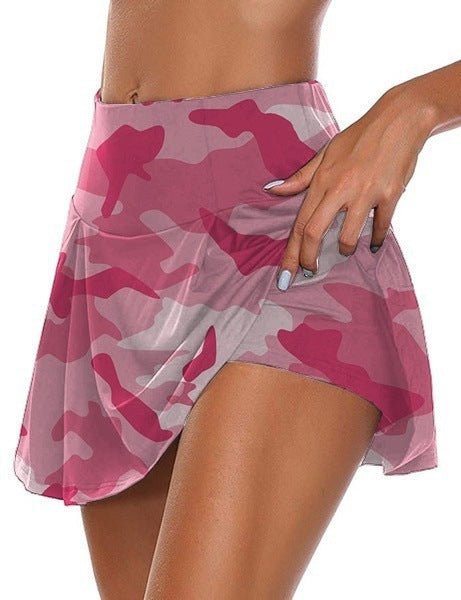 Women's Fake Two - Piece Leggings - AmiraMart