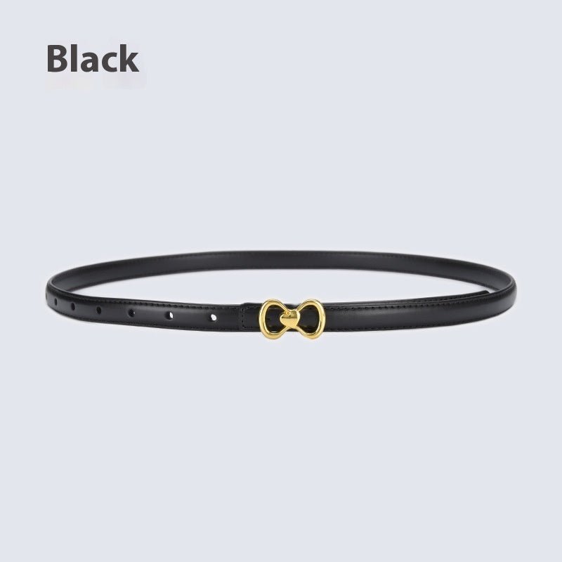 Women's Fashion All - matching Thin Belt - AmiraMart