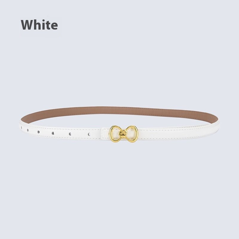Women's Fashion All - matching Thin Belt - AmiraMart