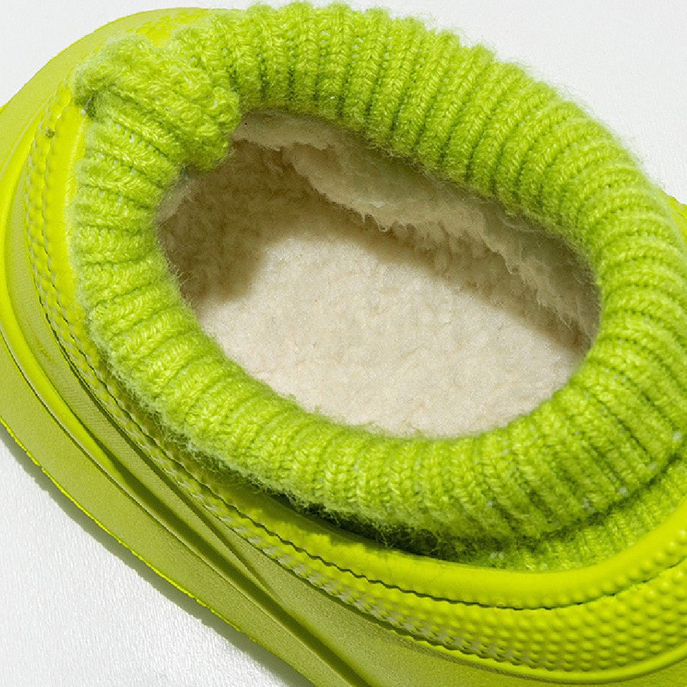 Women's Fashionable Waterproof Cotton Slippers - AmiraMart