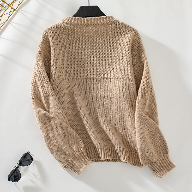 Women's Knitted Sweater - AmiraMart
