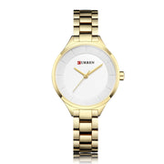 Gold Shell White Surface
