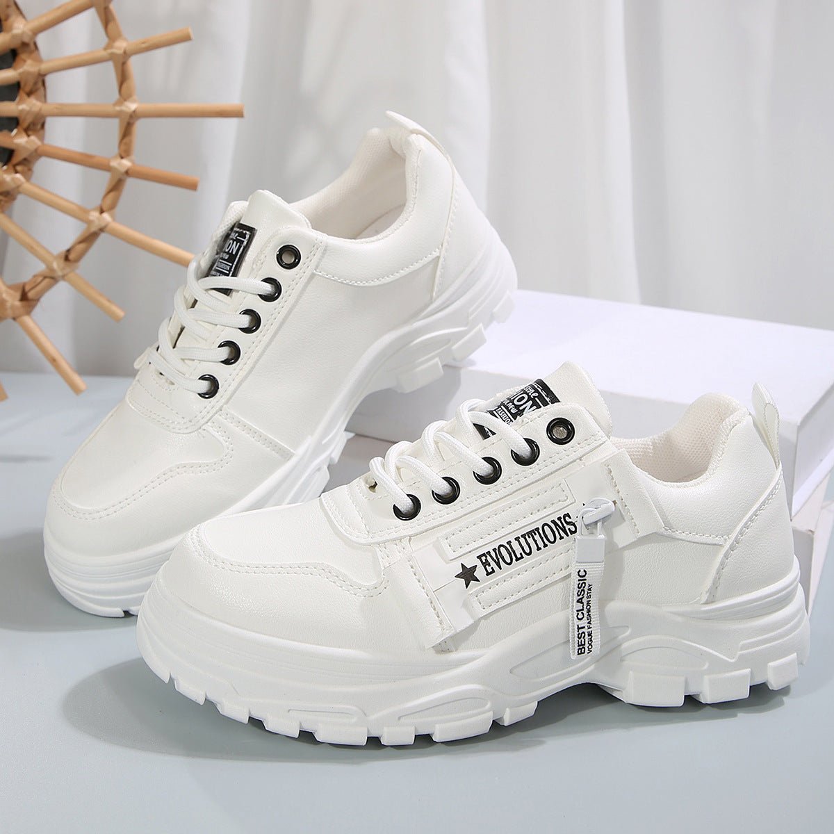 Women’s Lace - Up Sneakers - AmiraMart
