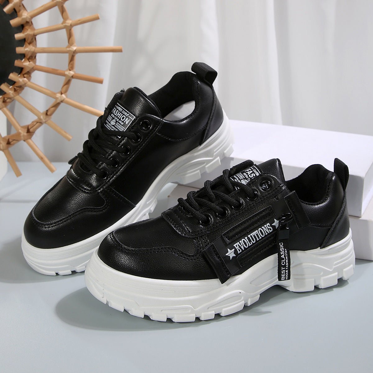 Women’s Lace - Up Sneakers - AmiraMart