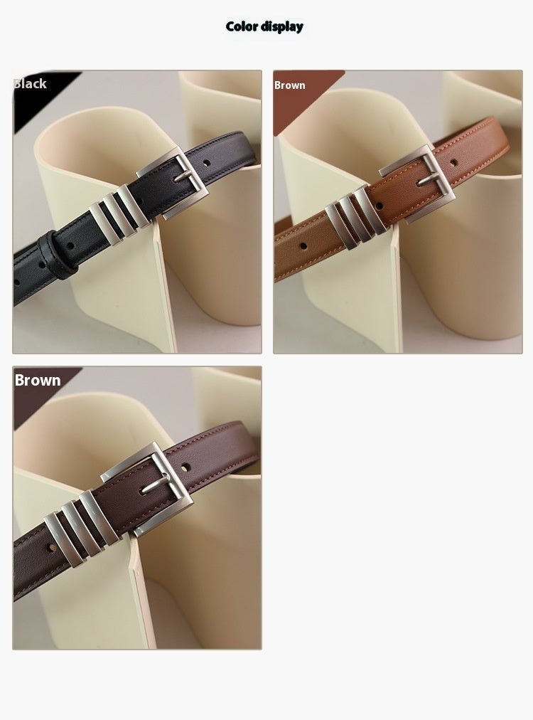Women's Leather Belt - AmiraMart