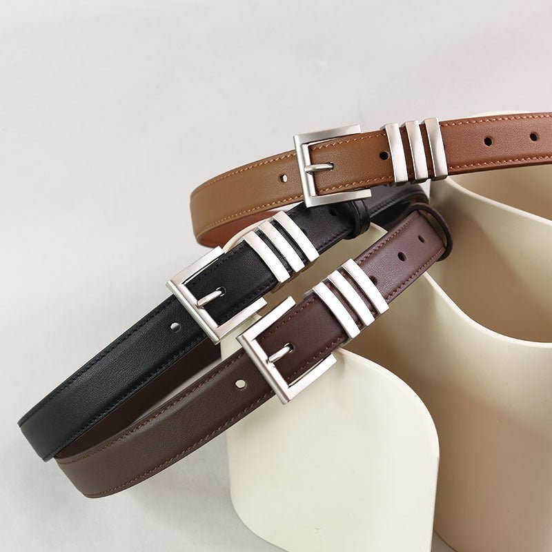 Women's Leather Belt - AmiraMart