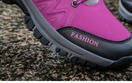 Women's Leather Platform Sneakers - AmiraMart