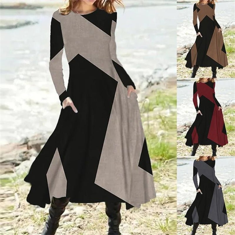 Women’s Long Sleeve Boho Chic Style - AmiraMart
