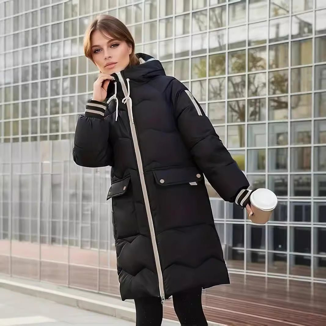 Women's Loose Fit Warm Cotton - Padded Jacket - AmiraMart