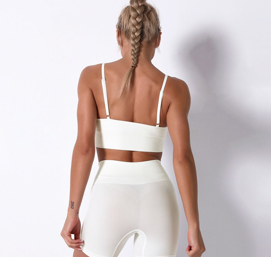 Women's Nylon Yoga Pants Set - AmiraMart