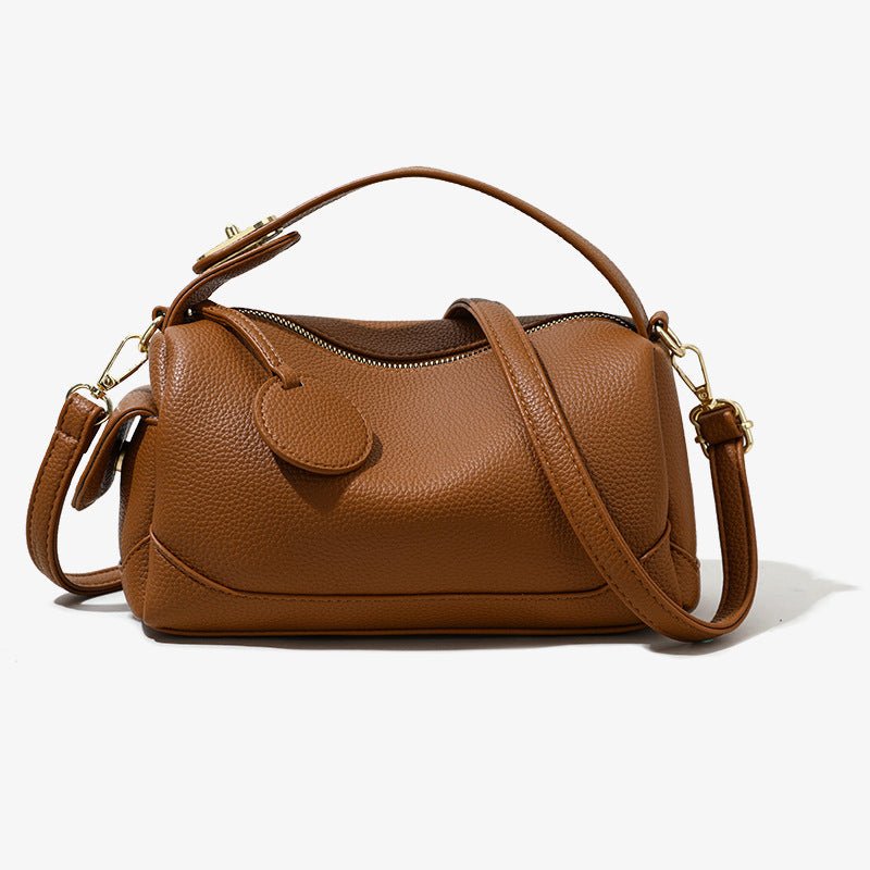 Women’s Pillow Shoulder Bag – Soft Leather & Spacious - AmiraMart