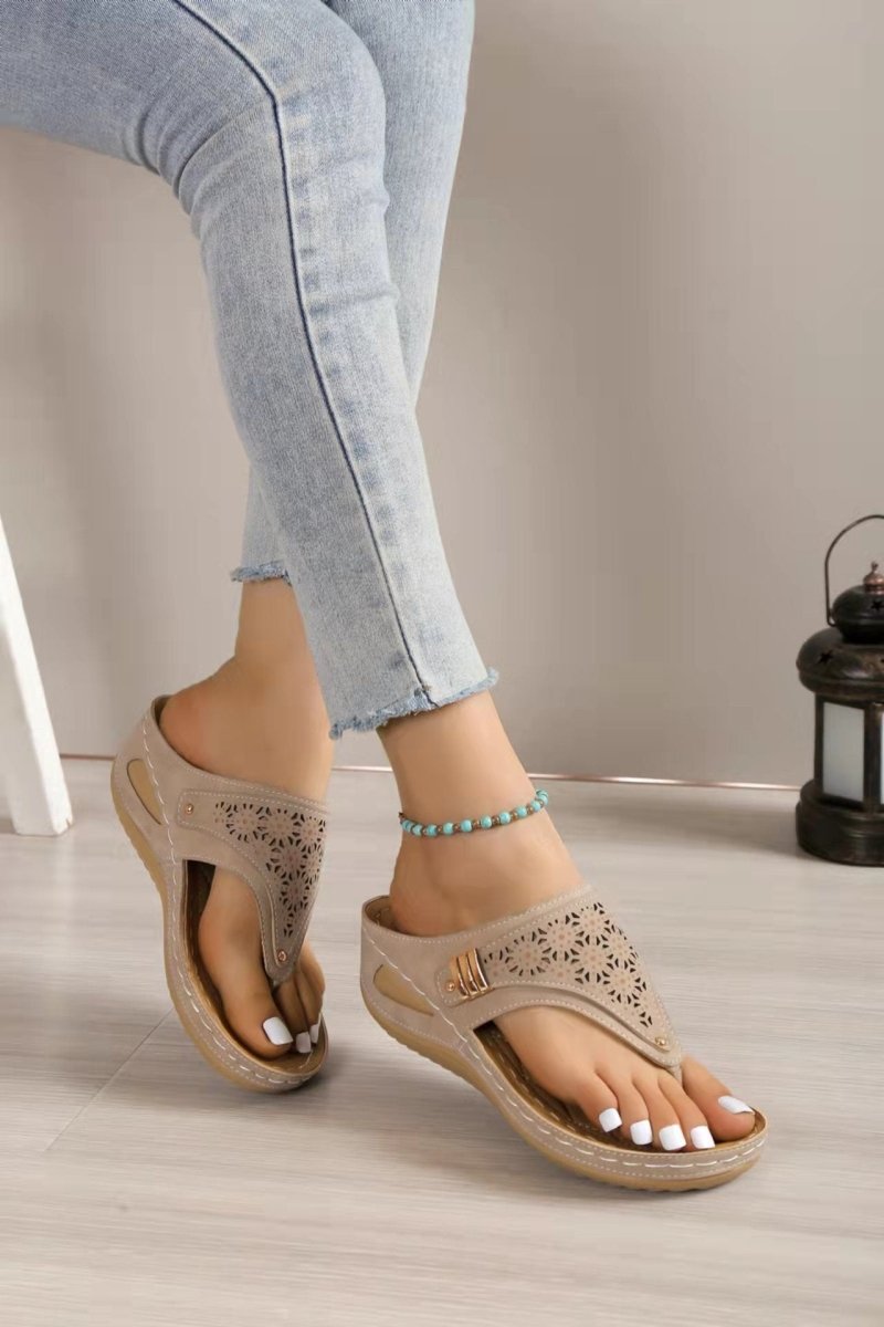 Women’s Roman Wedge Sandals - AmiraMart