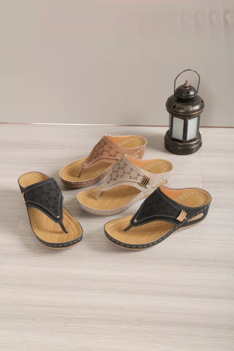 Women’s Roman Wedge Sandals - AmiraMart