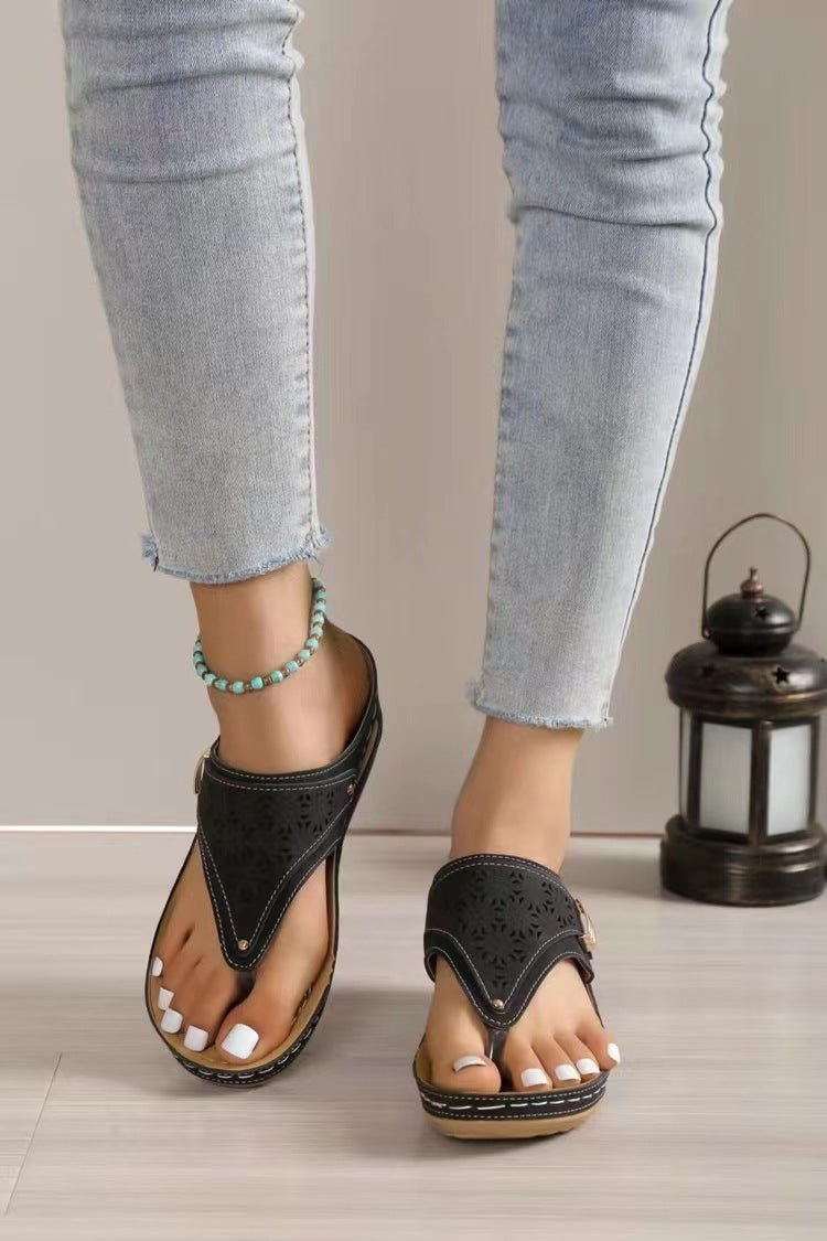 Women’s Roman Wedge Sandals - AmiraMart