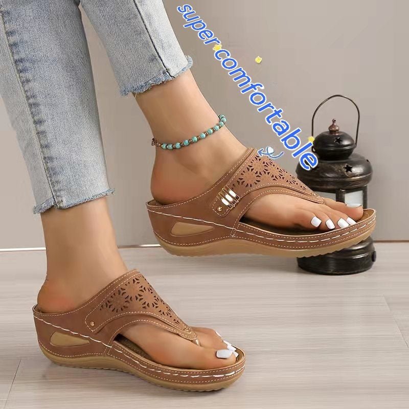 Women’s Roman Wedge Sandals - AmiraMart